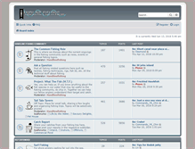 Tablet Screenshot of forums.handlinefishing.com